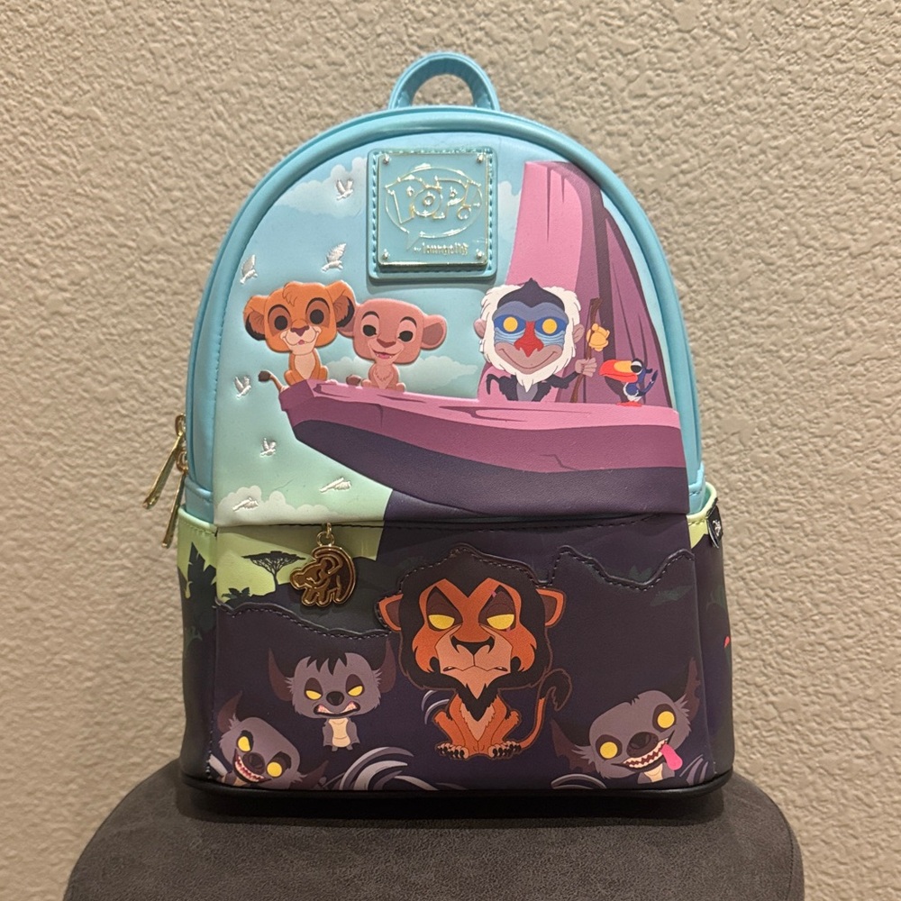 Funko Pop! W/ Loungefly The Lion King Pride Rock Mini Backpack